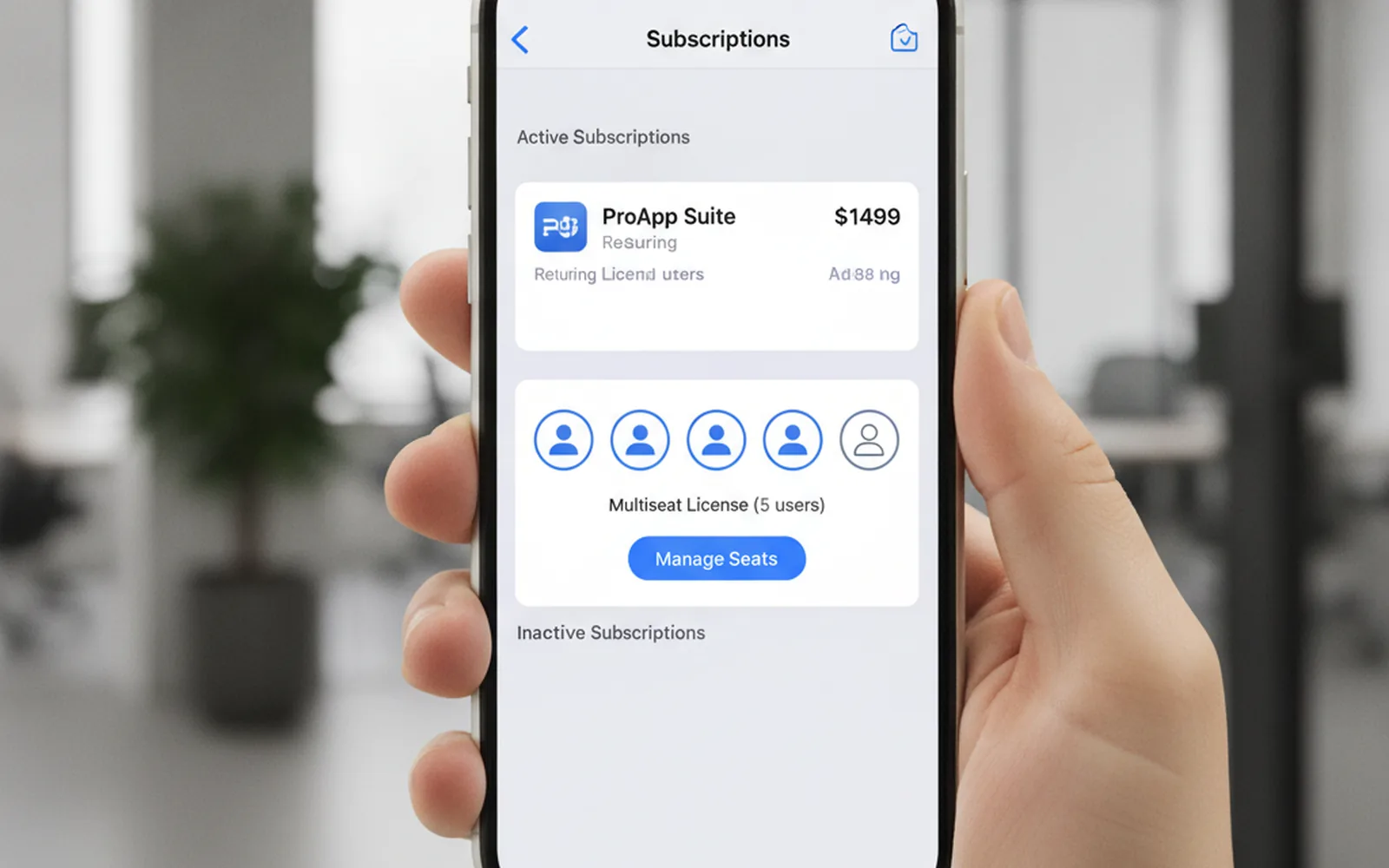 App Store мультиместные подписки — управление местами в App Store Connect